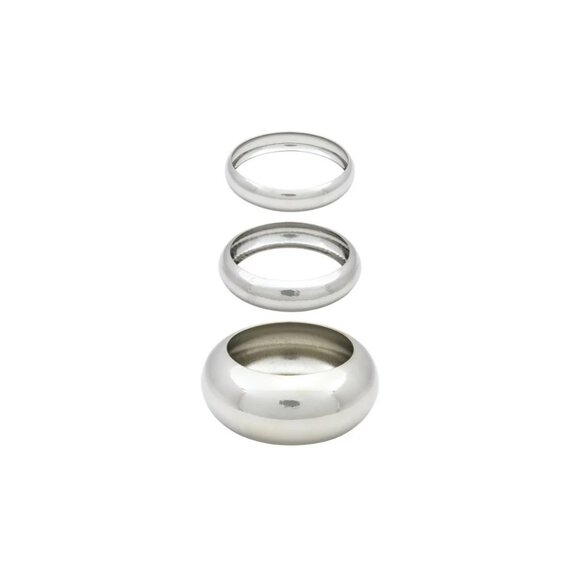 8 Other Reasons Bangle Bracelet Set in Silver One Size Womens - Picture 1 of 10